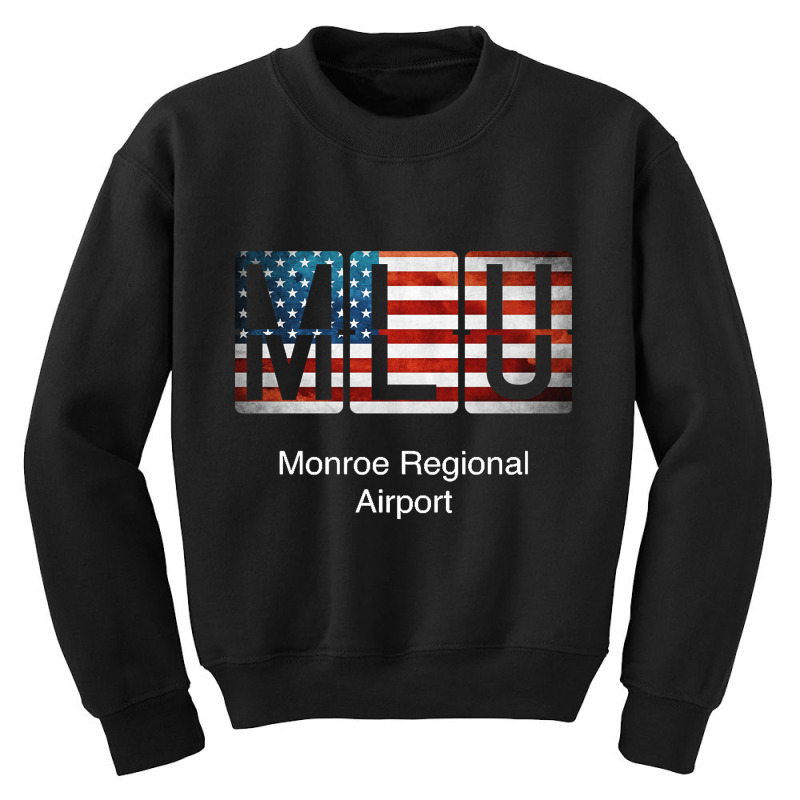 Mlu Monroe Regional Airport Youth Sweatshirt | Artistshot