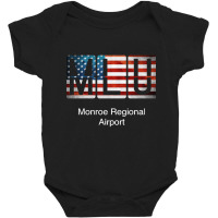 Mlu Monroe Regional Airport Baby Bodysuit | Artistshot