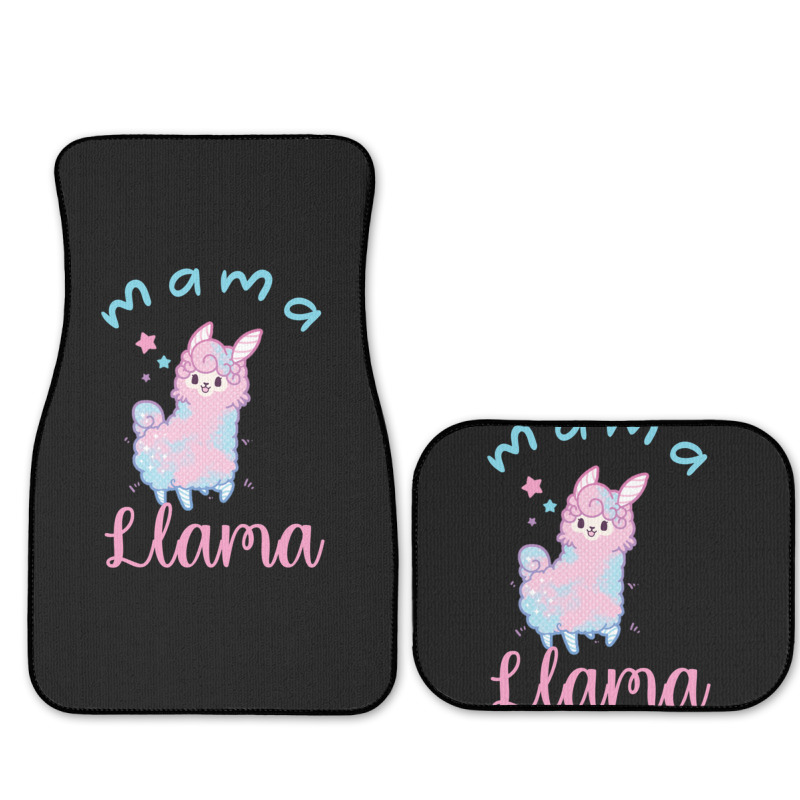 Funny Mothers Day Quotes Mama Llama Has No Time Your Drama   Gift Llam Full Set Car Mats | Artistshot