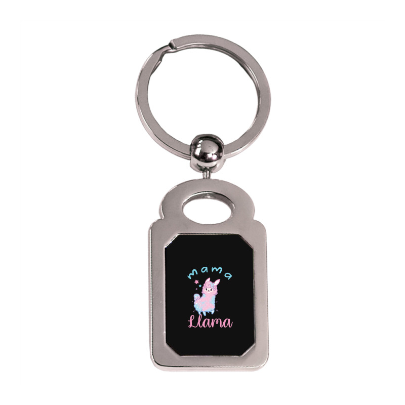 Funny Mothers Day Quotes Mama Llama Has No Time Your Drama   Gift Llam Silver Rectangle Keychain | Artistshot