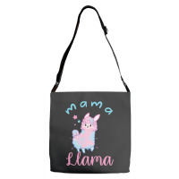 Funny Mothers Day Quotes Mama Llama Has No Time Your Drama   Gift Llam Adjustable Strap Totes | Artistshot