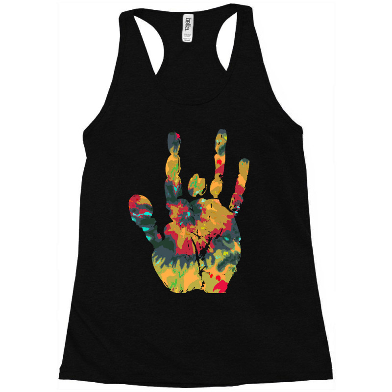 Tie Dye Jerry Vintage Racerback Tank by Crowley Tidwell | Artistshot