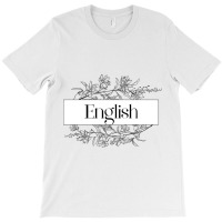 English Subject T-shirt | Artistshot