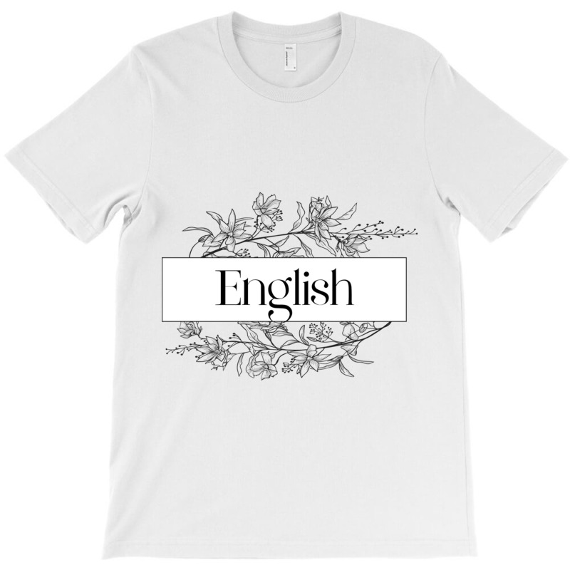 English Subject T-shirt | Artistshot