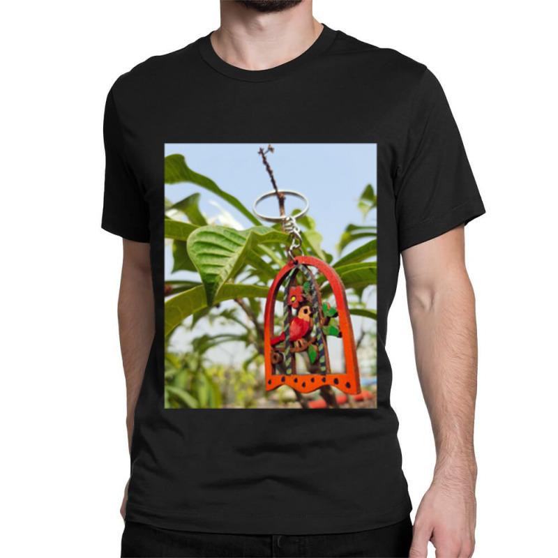 Bird In A Cage Singing The Natures Song Classic T-shirt | Artistshot