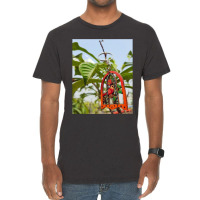 Bird In A Cage Singing The Natures Song Vintage T-shirt | Artistshot