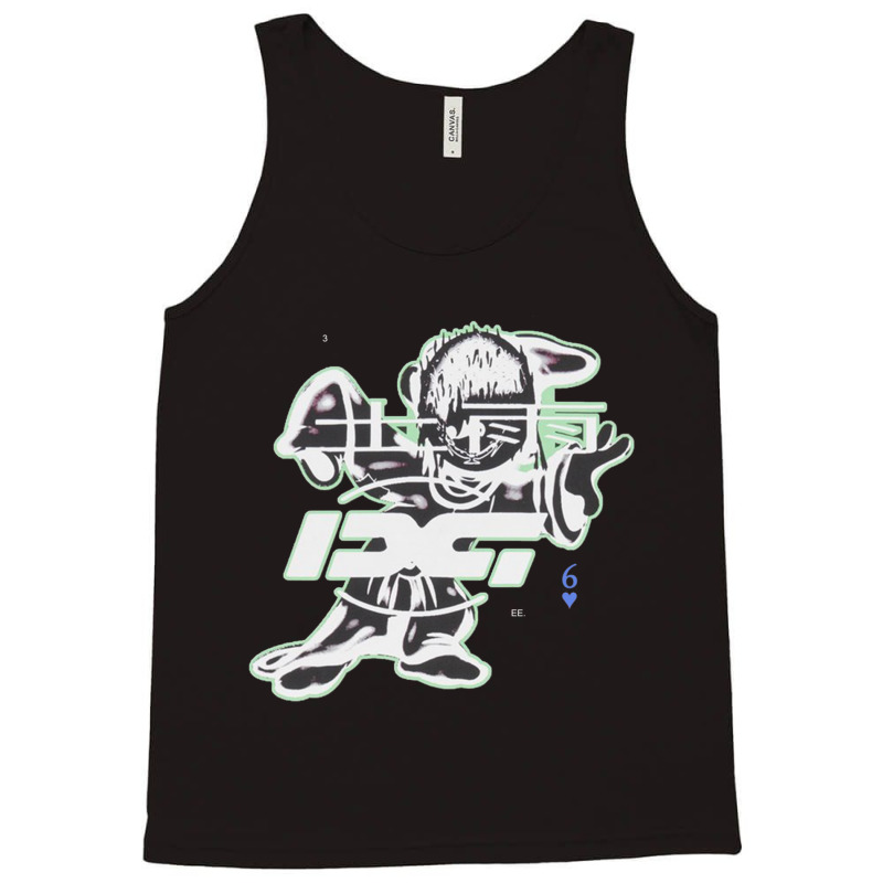 Rain Earth Dance (green  No Background)  Bladee Tank Top | Artistshot