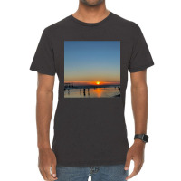 Brighton Golden Sunset Vintage T-shirt | Artistshot