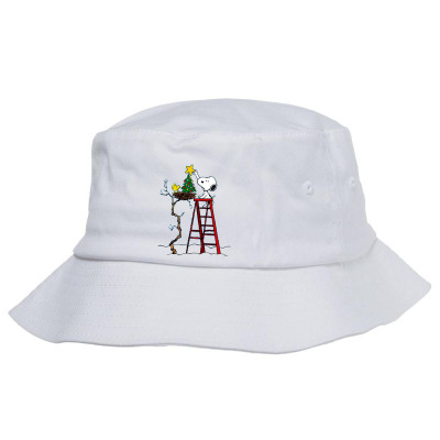 Snoopy Christmas Bucket Hat Designed By Roxanne