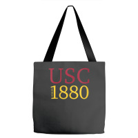 Usc Womens Ivy Font 1880 Cardinal Gold V-neck Tote Bags | Artistshot