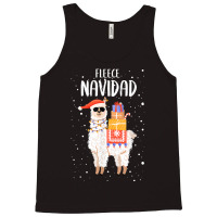 Fleece Feliz Navidad Llama Hispanic Christmas Cute Xmas T Shirt Tank Top | Artistshot