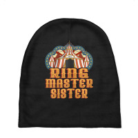 Ringmaster Sister   Circus Birthday Party Baby Beanies | Artistshot