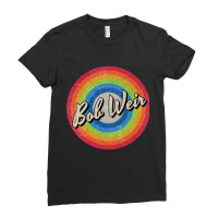 Vintage Style Circle - Bob Weir Ladies Fitted T-shirt | Artistshot