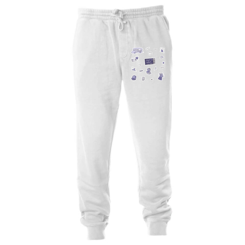 Light Purple School Subject  Pack Unisex Jogger | Artistshot