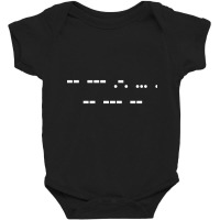 Morse Code Radio Ham Amateur Radio Operator Gift-fpnxg Baby Bodysuit | Artistshot