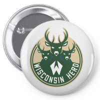 Wisconsin Herd Pin-back Button | Artistshot