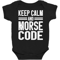 Morse Code Radio Ham Amateur Radio Operator Gift-jhmwy Baby Bodysuit | Artistshot