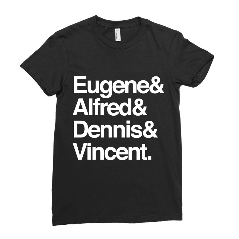 Names & Ghost Fights Ladies Fitted T-Shirt by guppiessetting | Artistshot