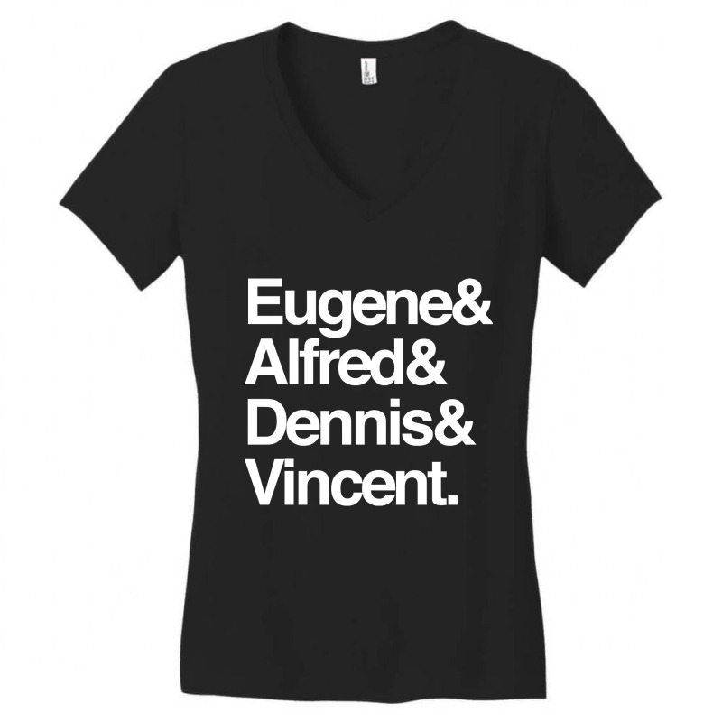 Names & Ghost Fights Women's V-Neck T-Shirt by guppiessetting | Artistshot