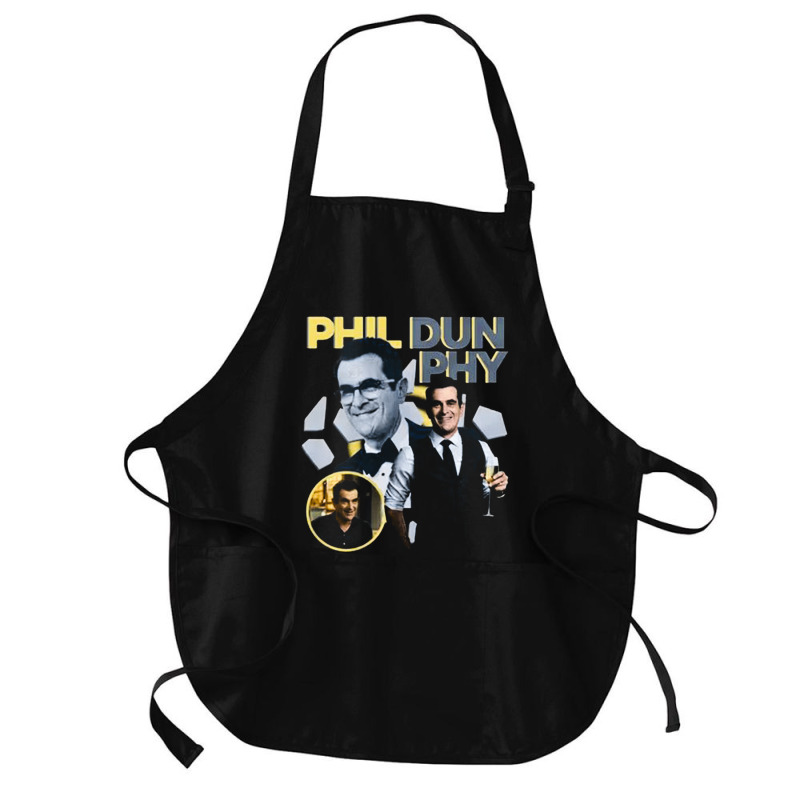 Phil Dunphy, Phil, Dunphy, Phil Dunphys, Phil Dunphy Vintage, Phil Dun Medium-length Apron | Artistshot