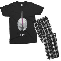 Geometric Helm Of Xiv Men's T-shirt Pajama Set | Artistshot