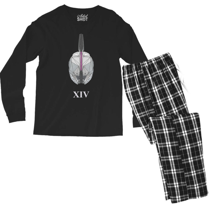 Geometric Helm Of Xiv Men's Long Sleeve Pajama Set by MONIQUEWORTH | Artistshot