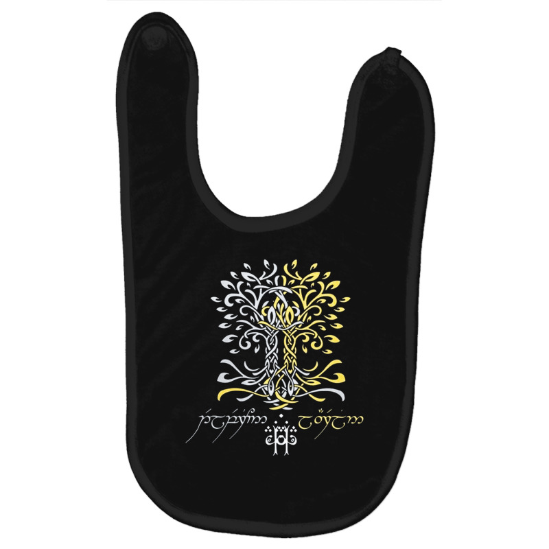 Silmarillion Trees Of Valinor, Silmarillion, Trees, Of, Valinor, Silma Baby Bibs by cm-arts | Artistshot