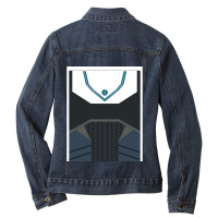 Hunter Parade Armour Graphic Ladies Denim Jacket | Artistshot