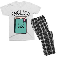 Subject English Men's T-shirt Pajama Set | Artistshot