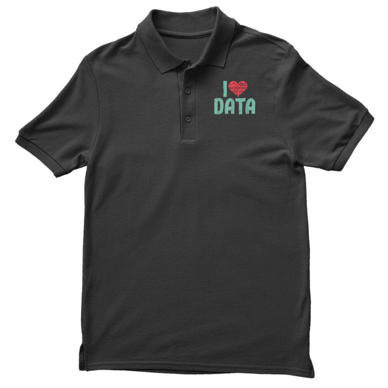 Data Encoder I Love Statistics Data Science Data Analysts T Shirt Men's Polo Shirt | Artistshot