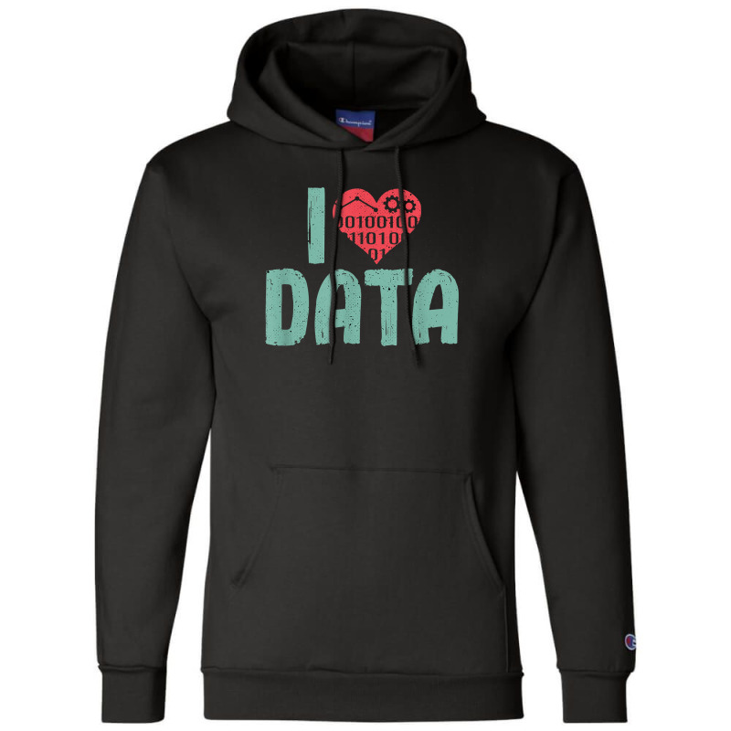 Data Encoder I Love Statistics Data Science Data Analysts T Shirt Champion Hoodie | Artistshot