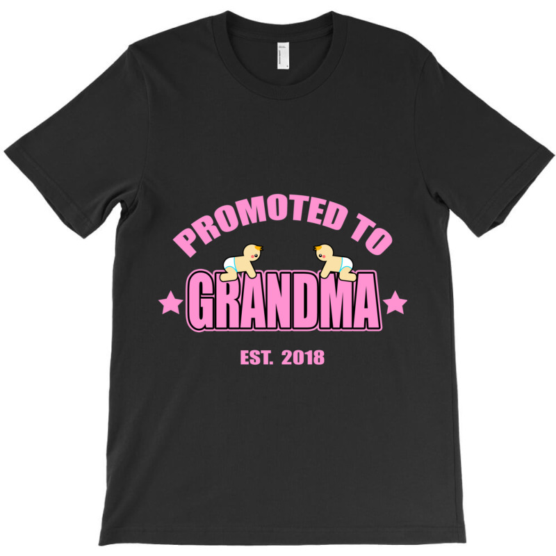 Promoted To Grandma 2018 Mothers Day T-shirt | Artistshot