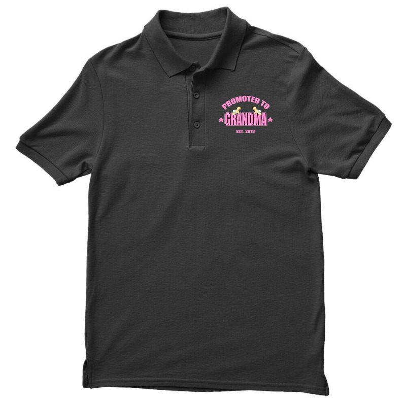 Promoted To Grandma 2018 Mothers Day Men's Polo Shirt | Artistshot