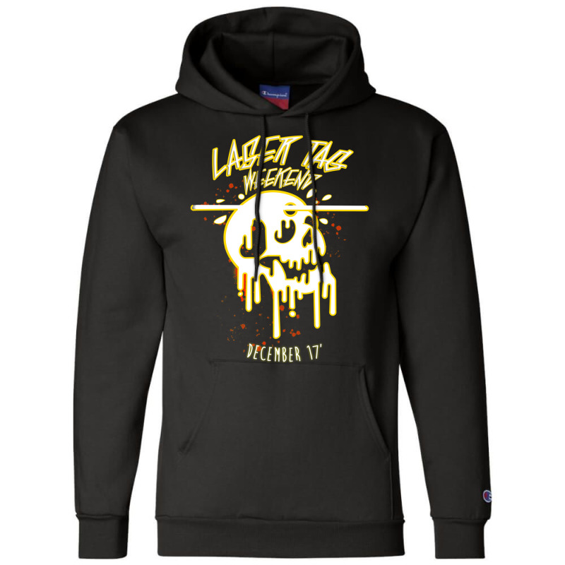 Laser Tag Weekend 17 Champion Hoodie by MONIQUEWORTH | Artistshot