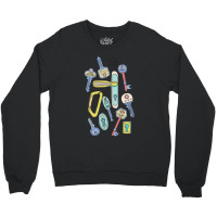 Rad New Pad Blue Crewneck Sweatshirt | Artistshot