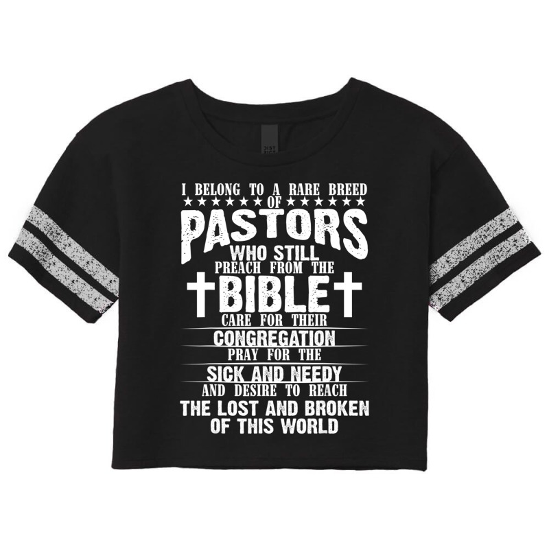 Pastor Appreciation Christian Preacher Men Women Scorecard Crop Tee by cm-arts | Artistshot