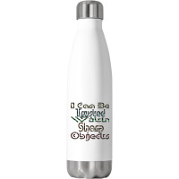 I Can Be Trusted With Sharp Objects, Stainless Steel Water Bottle | Artistshot