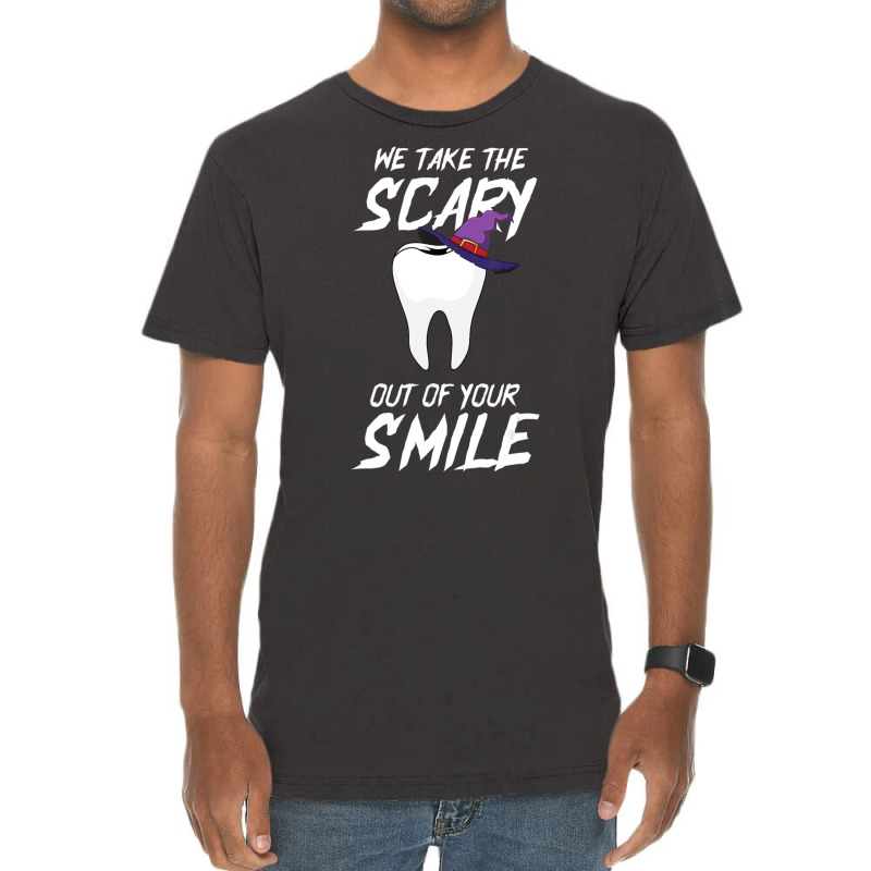 Teeth Witch Diy Halloween Costume Dental Assistant Dentist Vintage T-Shirt by cm-arts | Artistshot