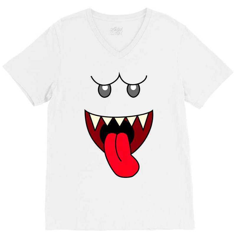 Boo Premium Scoop V-neck Tee | Artistshot