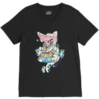 Riven Of A Thousand Noodles (color) V-neck Tee | Artistshot