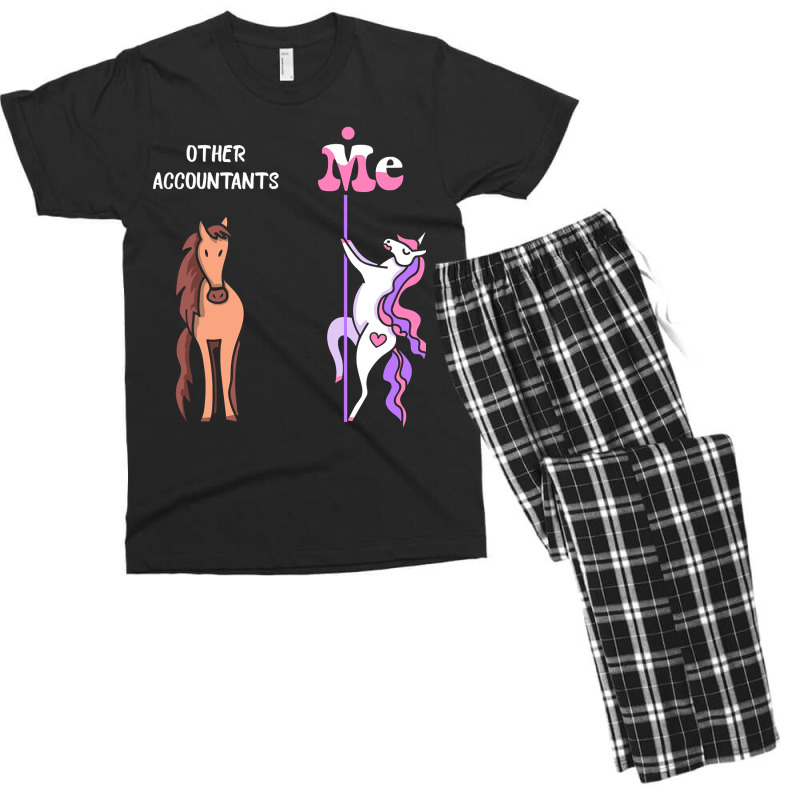 Other Accountants Me Tee Unicorn Accountant Funny Gift Idea Accountant Men's T-shirt Pajama Set by guppiessetting | Artistshot