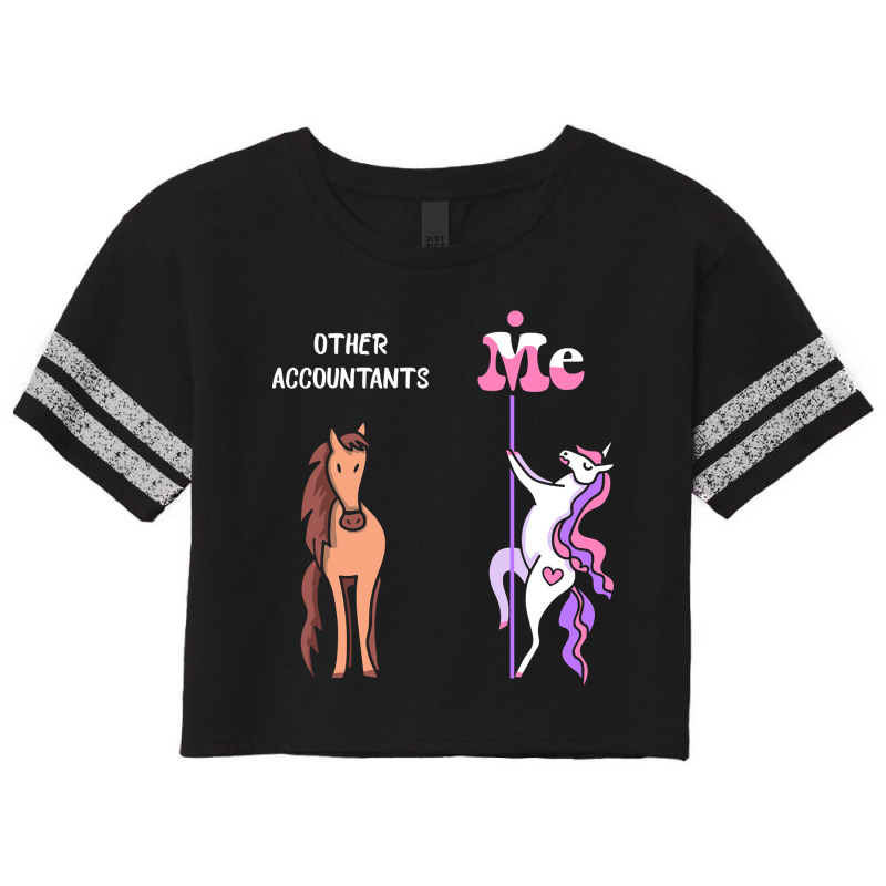 Other Accountants Me Tee Unicorn Accountant Funny Gift Idea Accountant Scorecard Crop Tee by guppiessetting | Artistshot