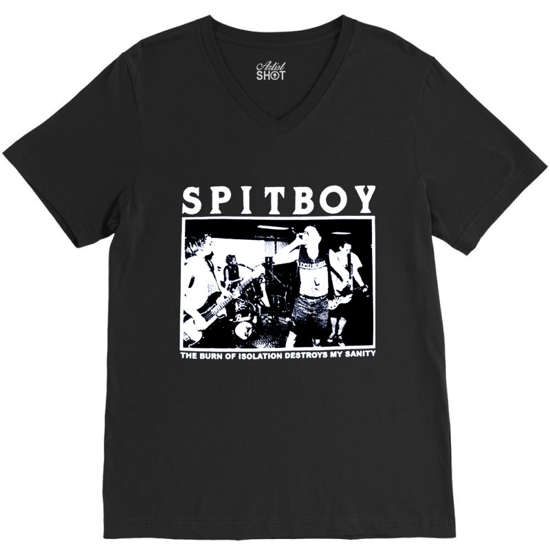 Spitboy Isolation Burns, Spitboy, Isolation, Burns, Spitboy Isolation  V-Neck Tee by cm-arts | Artistshot