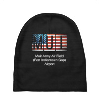 Mui Muir Army Air Field (fort Indiantown Gap) Airport Baby Beanies | Artistshot