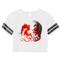 Rising Phoenix Fire And Dragon T Shirt Scorecard Crop Tee | Artistshot