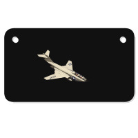 Mcdonnell F-101voodoo Usaf Us Airforce American Motorcycle License Plate | Artistshot