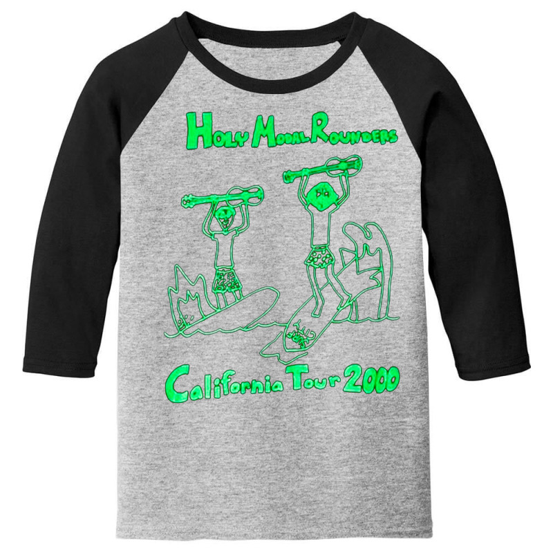 Holy Modal Rounders, California Tour, Holy, Modal, Rounders, Californi Youth 3/4 Sleeve by cm-arts | Artistshot