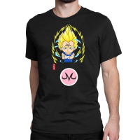 Pocket Chibi Super Saiyan 2 Majin Vegeta Classic T-shirt | Artistshot