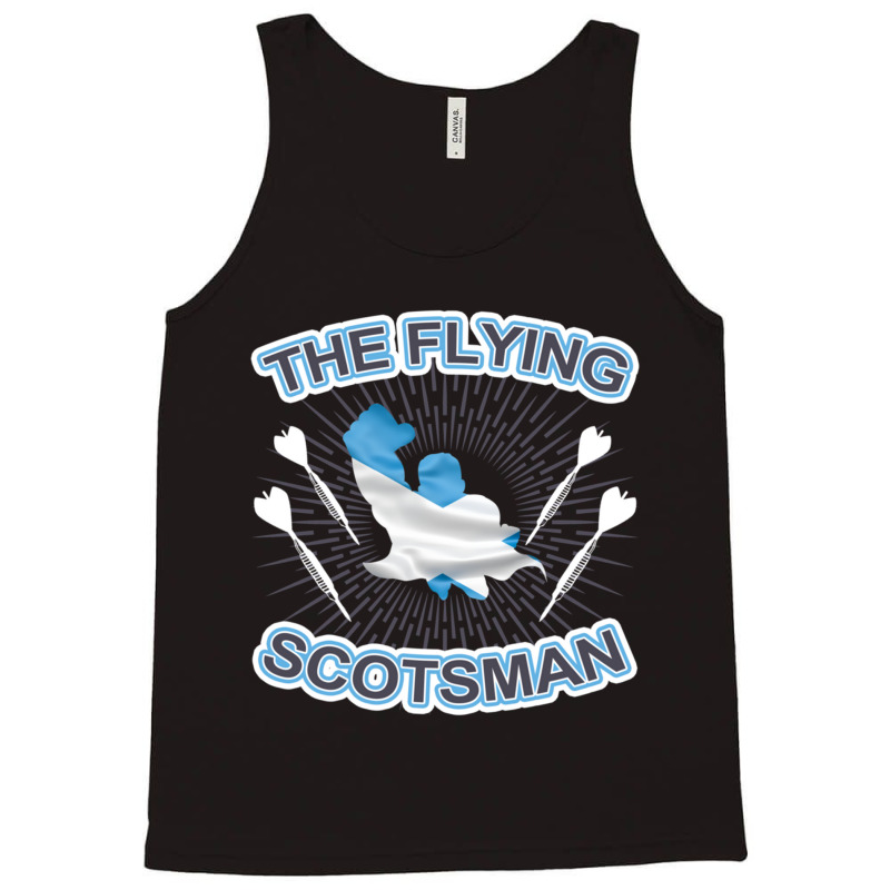 Darts The Flying Scotsman Darter Tank Top by THOMASMANUEL | Artistshot