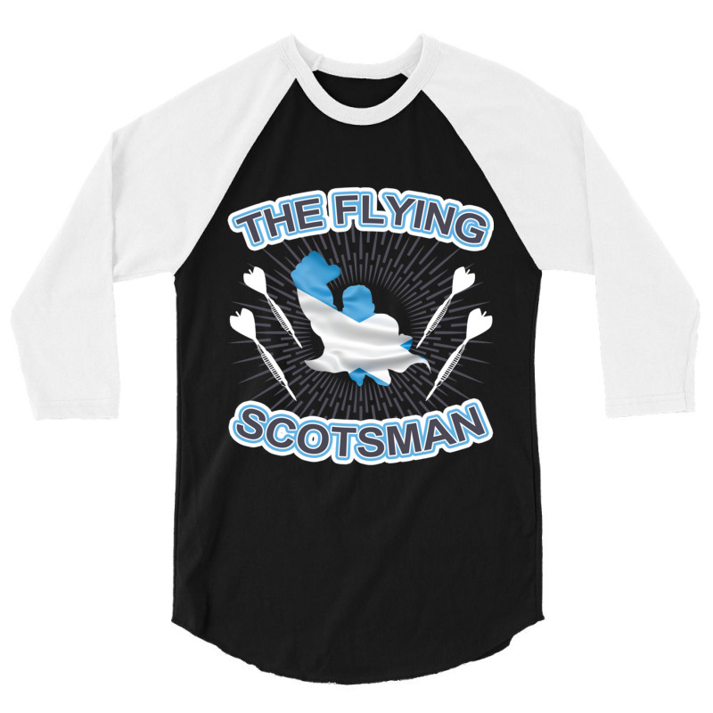 Darts The Flying Scotsman Darter 3/4 Sleeve Shirt by THOMASMANUEL | Artistshot